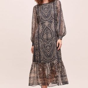Anthropologie x Kachel Caricia tunic maxi dress
